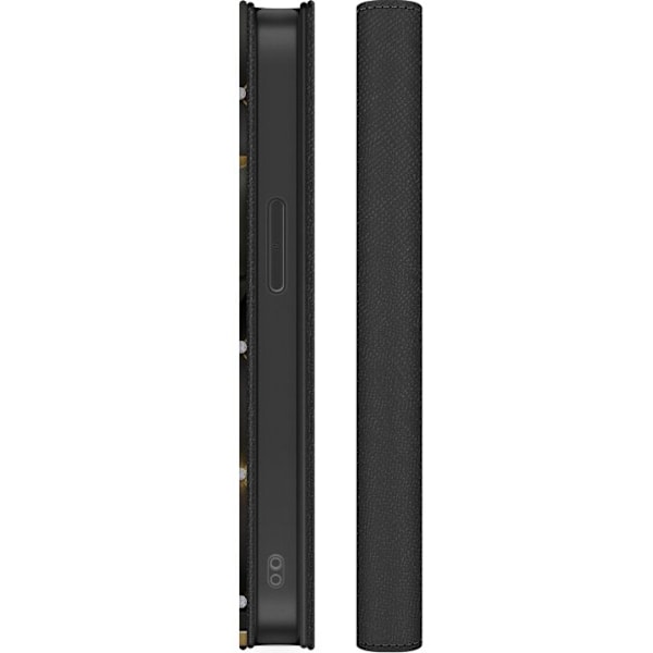 Apple iPhone 12  Plånboksfodral Gyllene rosett
