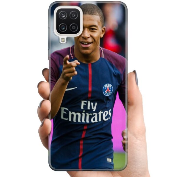 Samsung Galaxy A12 TPU Mobilcover Kylian Mbappé