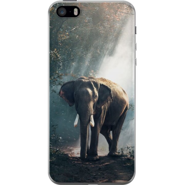 Apple iPhone SE (2016) Cover / Mobilcover - Elefant