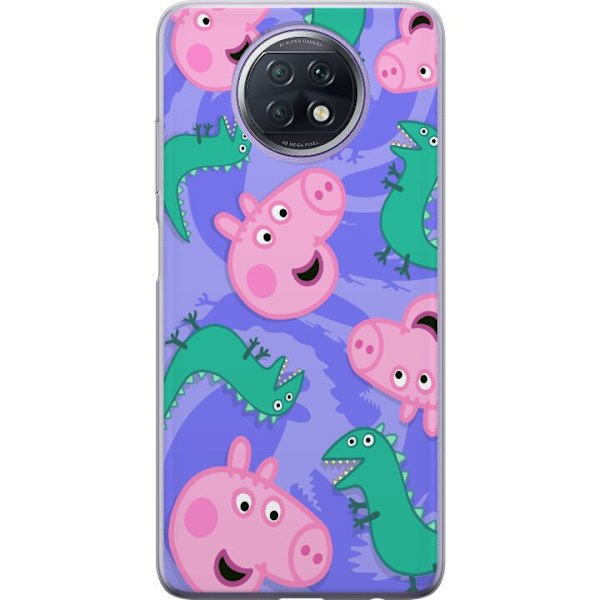 Xiaomi Redmi Note 9T Gennemsigtig cover Greta Gris