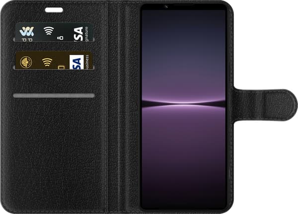 Kompatibelt Lommeboketui til Sony Xperia 1 IV Blå elgitarr blå