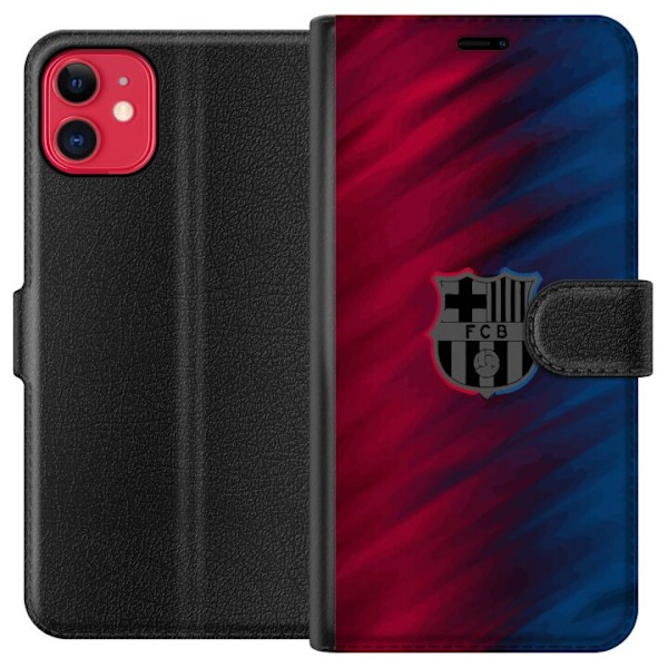 Apple iPhone 11 Tegnebogsetui FC Barcelona