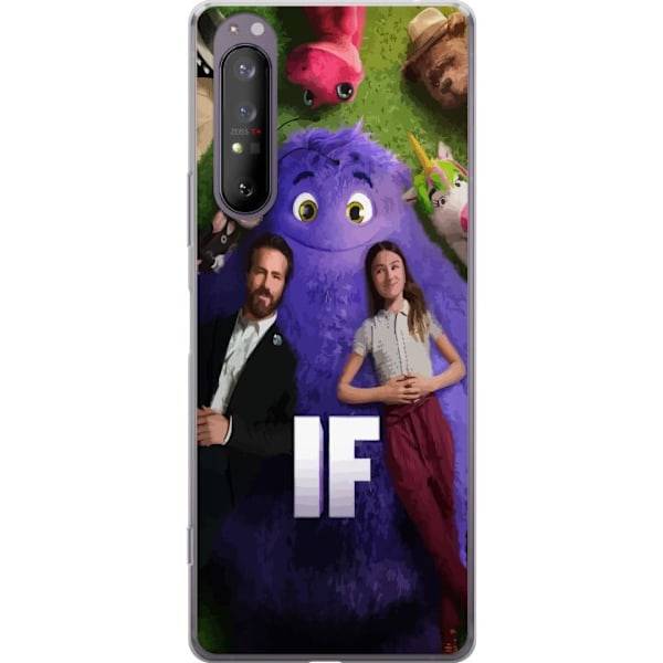 Sony Xperia 1 II Läpinäkyvä kuori IF: Låtsaskompisar