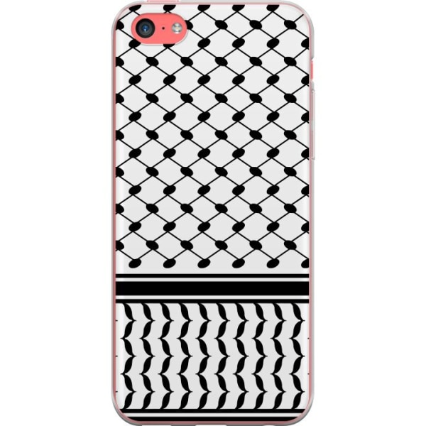 Apple iPhone 5c Genomskinligt Skal Keffiyeh mönster