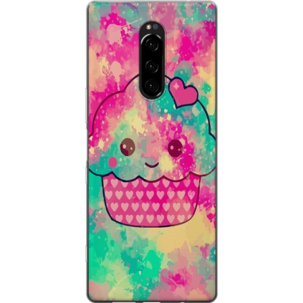 Sony Xperia 1 Gennemsigtig cover Cupcake