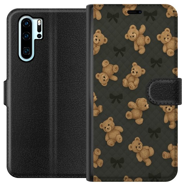 Huawei P30 Pro Tegnebogsetui Teddy Knus