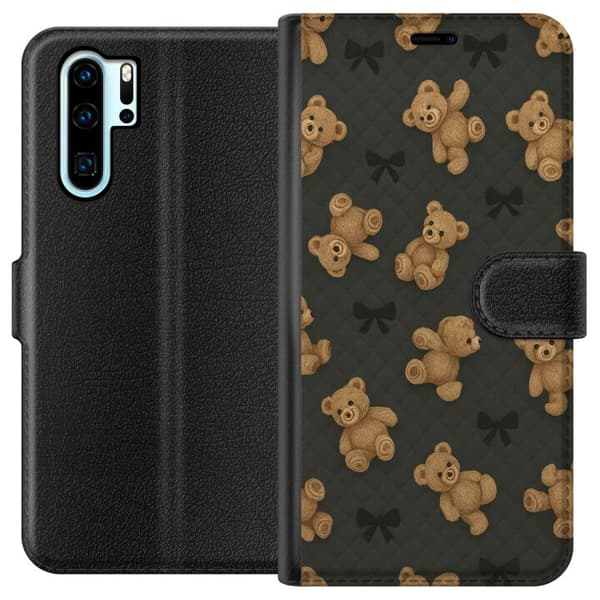 Kompatibelt Lommeboketui til Huawei P30 Pro Teddy Klemmer