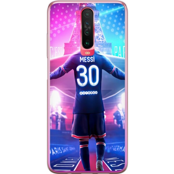 Xiaomi Redmi K30 Gennemsigtig cover Messi