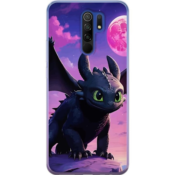 Xiaomi Redmi 9 Genomskinligt Skal How to Train Your Dragon (Draktränaren)