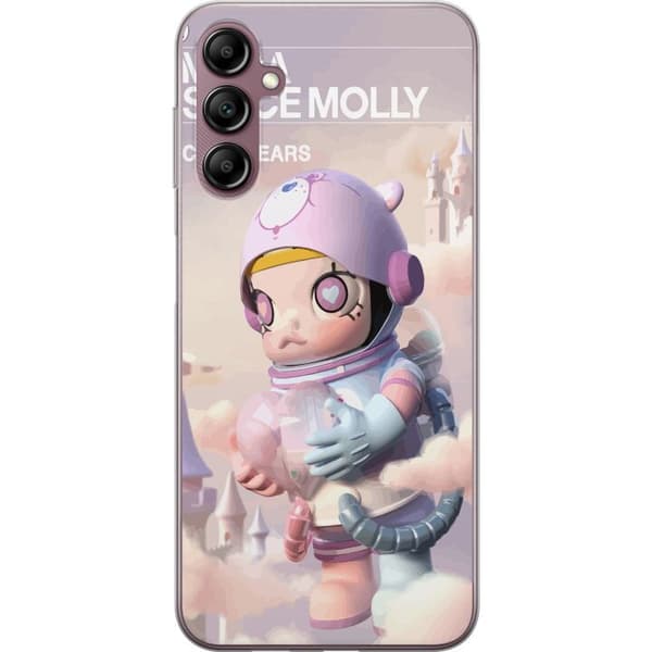 Kompatibelt Mobildeksel til Samsung Galaxy A14 5G Mega Space Molly Care Bears Series - Share Bear Edition