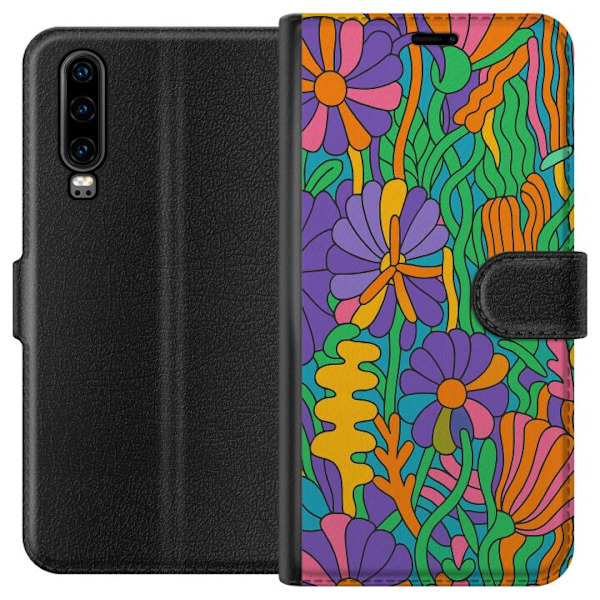 Huawei P30 Plånboksfodral Color Pop