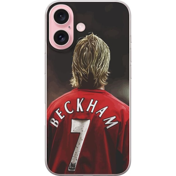 Apple iPhone 16 Läpinäkyvä kuori David Beckham