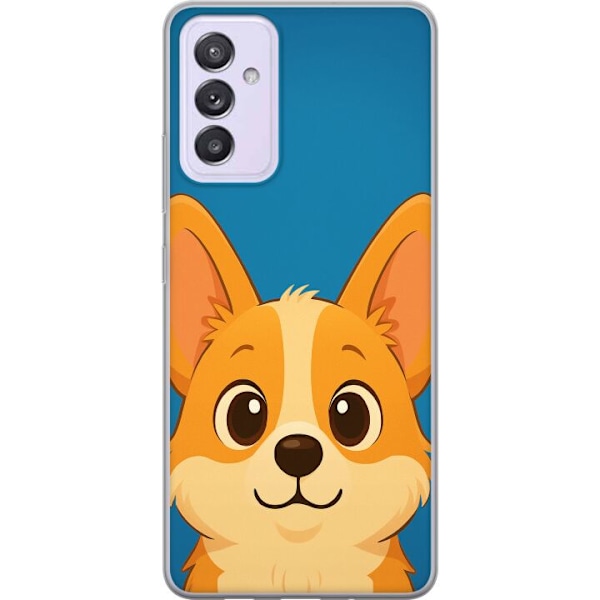 Samsung Galaxy A82 5G Läpinäkyvä kuori Hello Corgi