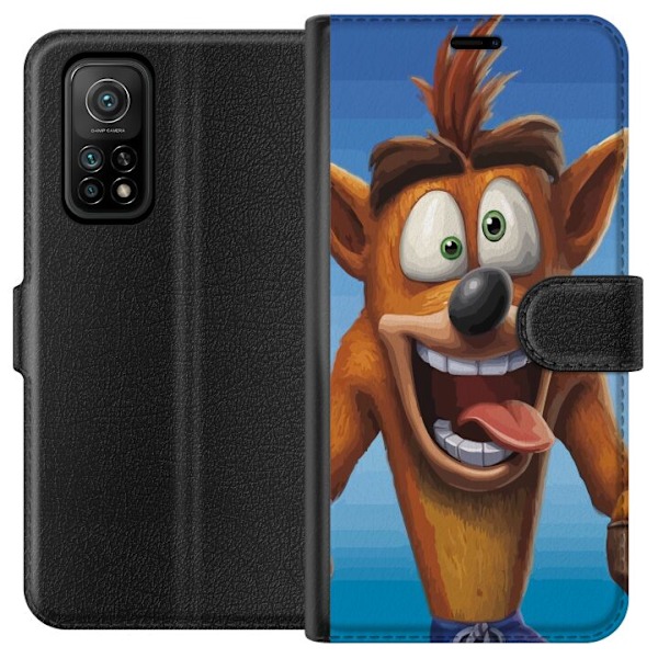 Xiaomi Mi 10T 5G Tegnebogsetui Crash Bandicoot