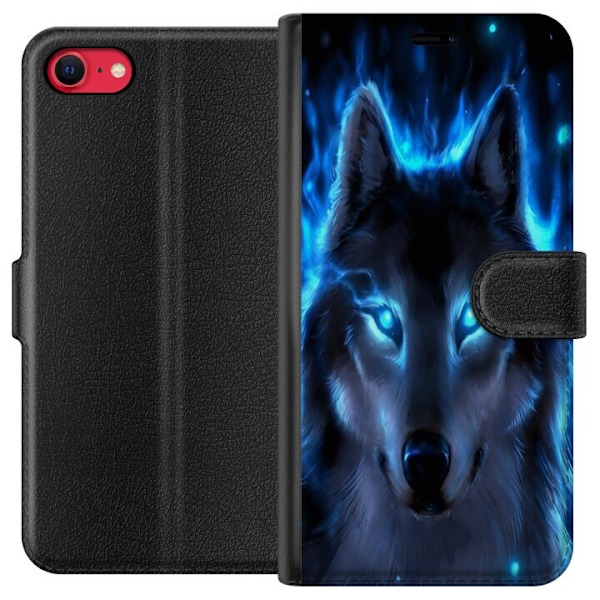 Apple iPhone 8 Plånboksfodral Varg