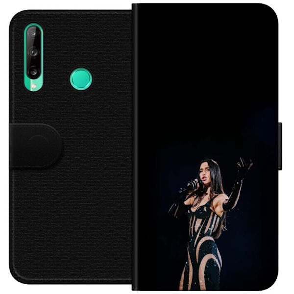 Huawei P40 lite E Lompakkokotelo Dua Lipa – Pop Star Aesthet