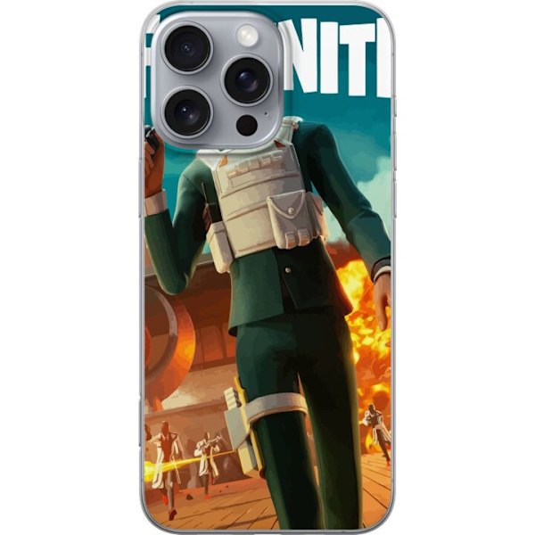 Apple iPhone 16 Pro Max Läpinäkyvä kuori Fortnite