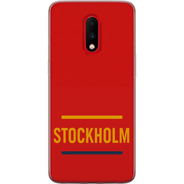 OnePlus 7 Läpinäkyvä kuori Stockholm – Hockey