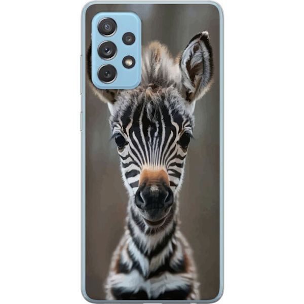 Samsung Galaxy A72 5G Läpinäkyvä kuori Giraffi Eläinaihe Afrikka Luonto Graafinen Kuva Savanni Villieläimet Suosittu Seinätaide Eksoottinen Teem