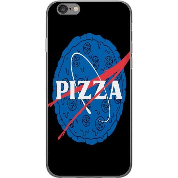 Apple iPhone 6 Gennemsigtig cover Pizza Nasa