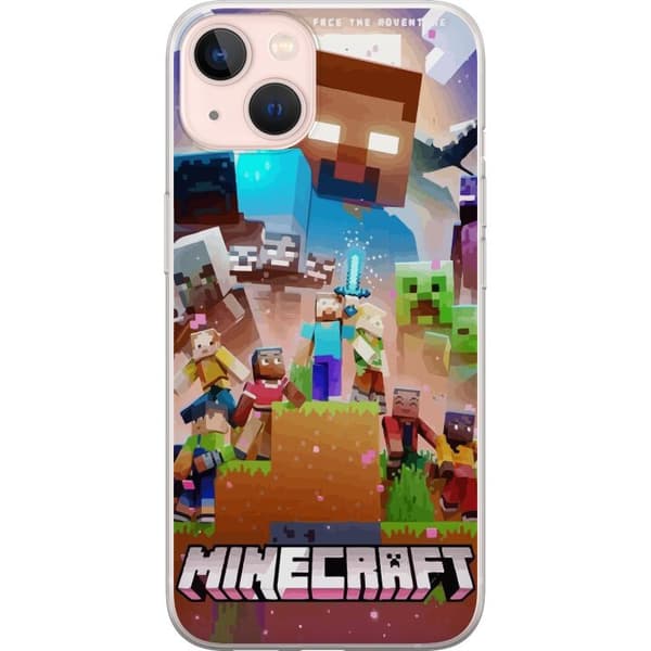 Kompatibelt Mobilskal till Apple iPhone 13 Minecraft
