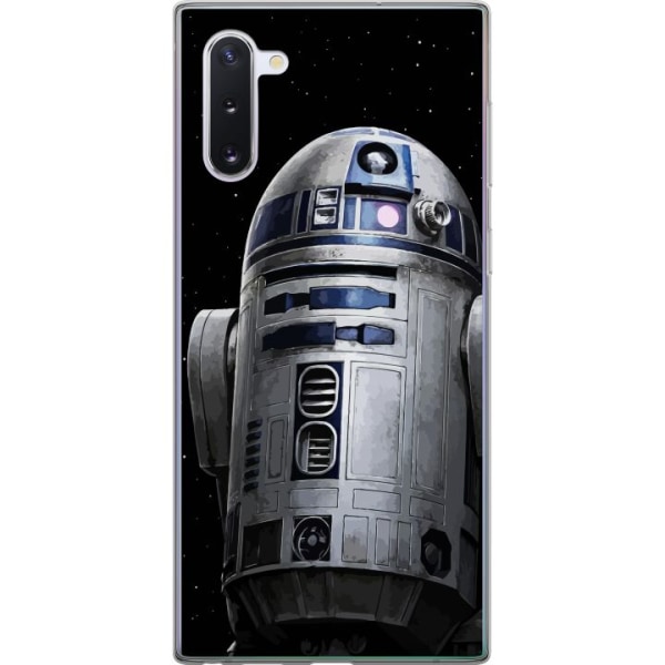 Samsung Galaxy Note10 Genomskinligt Skal R2D2 Star Wars