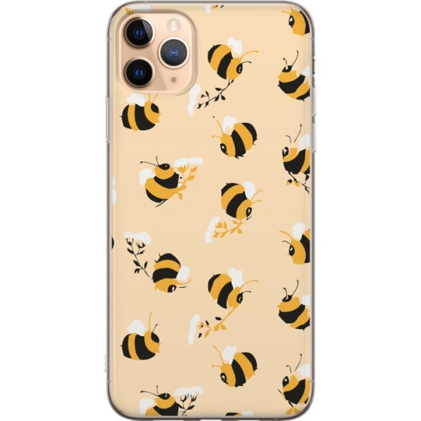 Apple iPhone 11 Pro Max Läpinäkyvä kuori Mehiläinen Malli