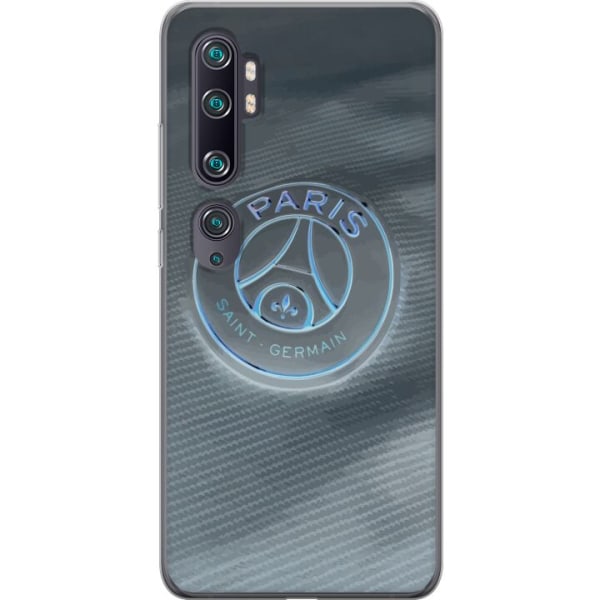 Xiaomi Mi Note 10 Genomskinligt Skal Paris Saint-Germain F.C.