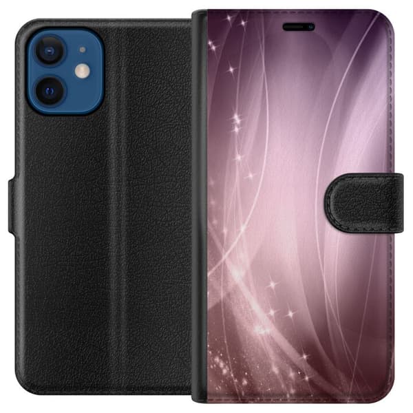 Yhteensopiva Lompakkokotelo Apple iPhone 12 mini Laventeli Tomu