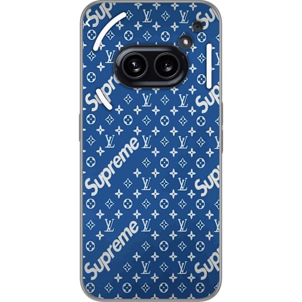 Nothing Phone (2a) Gennemsigtig cover LV Sup