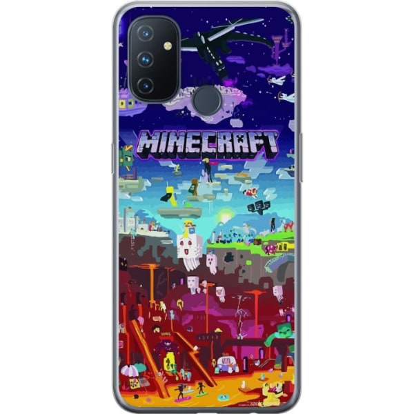 OnePlus Nord N100 Gennemsigtig cover MineCraft