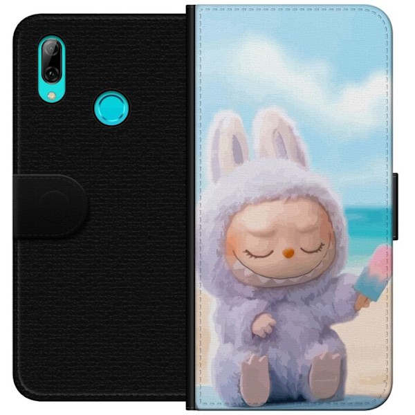 Huawei P smart 2019 Tegnebogsetui Labubu Lyserød Stemning