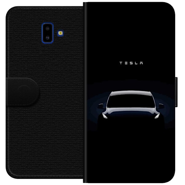 Samsung Galaxy J6+ Plånboksfodral Tesla