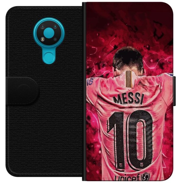 Nokia 3.4 Tegnebogsetui Messi