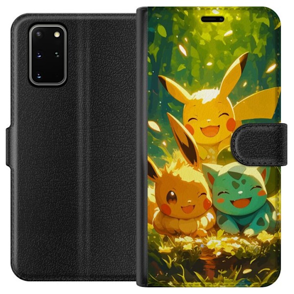 Samsung Galaxy S20+ Tegnebogsetui Pixelmonster spillestil - fa