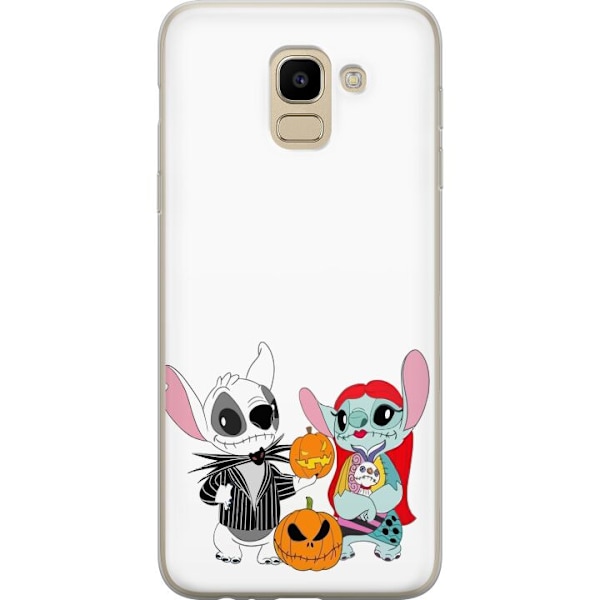 Samsung Galaxy J6 Gennemsigtig cover Stitch familien addams