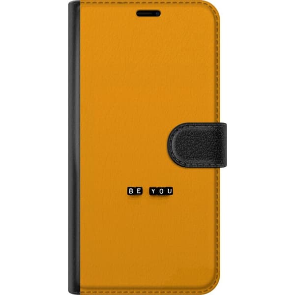 Kompatibel Tegnebogsetui til OnePlus 10 Pro Be You text orange