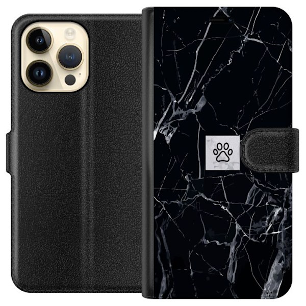 Apple iPhone 15 Pro Max Tegnebogsetui Marmorkop