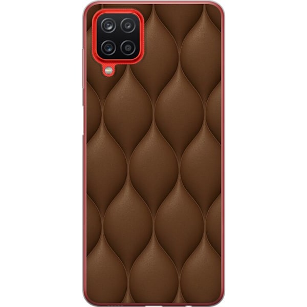 Samsung Galaxy A12 Genomskinligt Skal Cocoa Scales