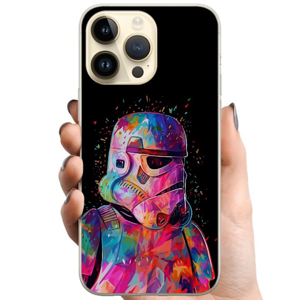 Apple iPhone 15 Pro Max TPU Mobildeksel Star Wars Stormtrooper