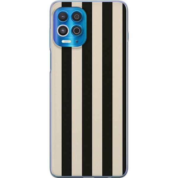 Motorola Edge S Gennemsigtig cover Linje Flow