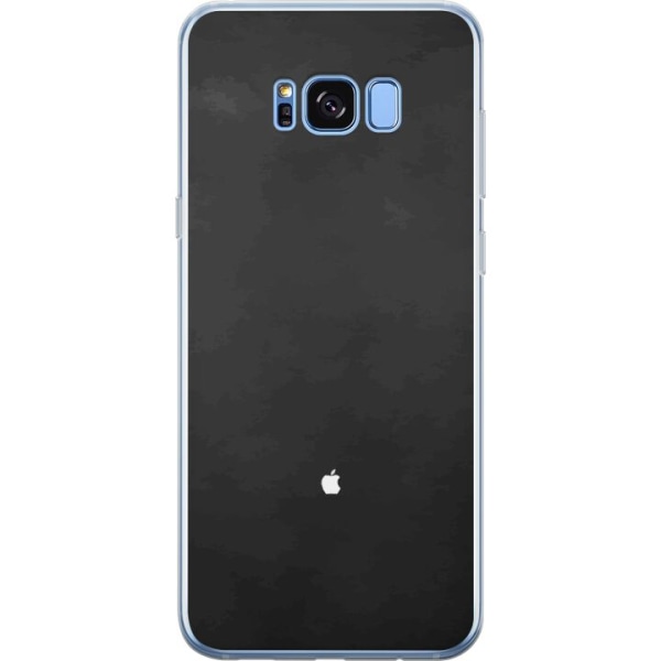Samsung Galaxy S8+ Gennemsigtig cover Apple Grey