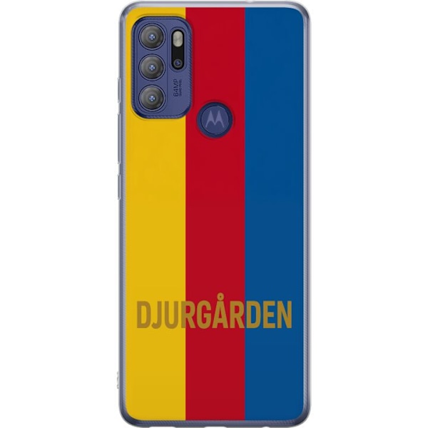 Motorola Moto G60S Gennemsigtig cover Djurgården – fodbold