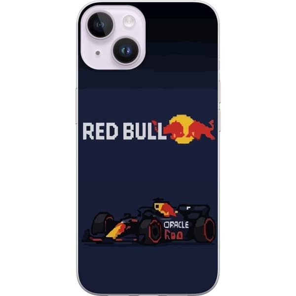 Kompatibelt Mobildeksel til Apple iPhone 15 Plus Pixelracer i retrostil svart