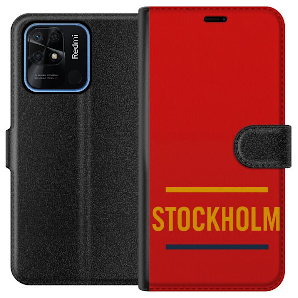 Xiaomi Redmi 10C Tegnebogsetui Stockholm – Hockey