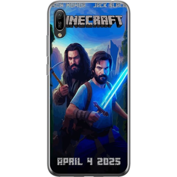 Huawei Y6 Pro (2019) Gennemsigtig cover En Minecraft-film