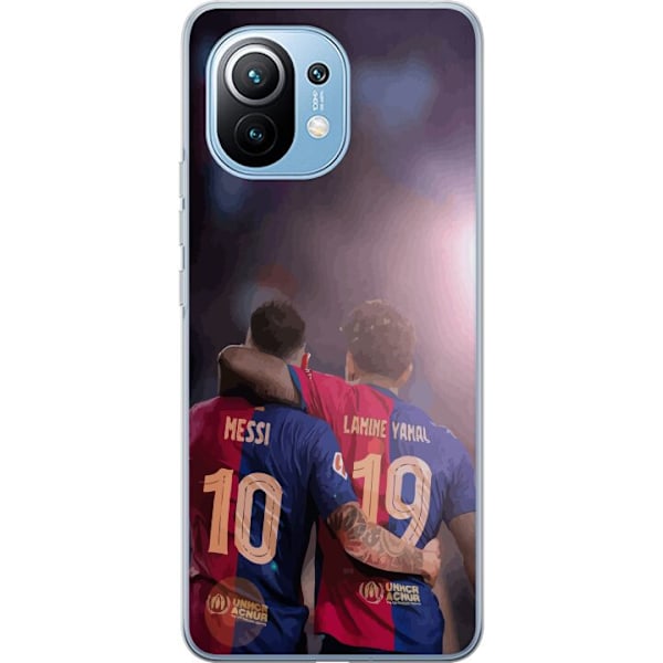 Xiaomi Mi 11 Genomskinligt Skal Lamine Yamal VS Messi