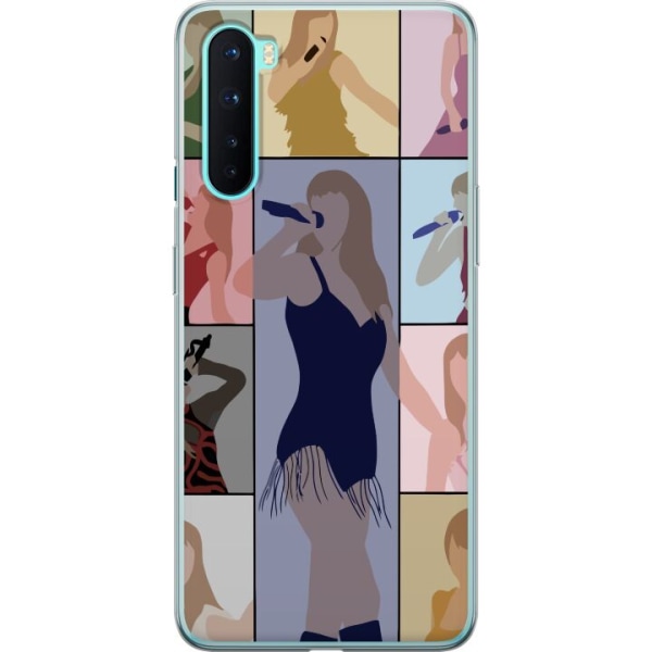 OnePlus Nord Gennemsigtig cover Taylor Swift