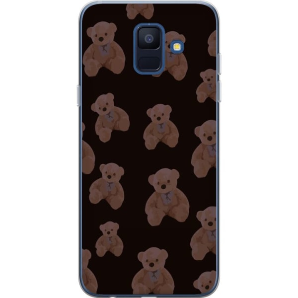 Samsung Galaxy A6 (2018) Gjennomsiktig deksel En bjørn flere