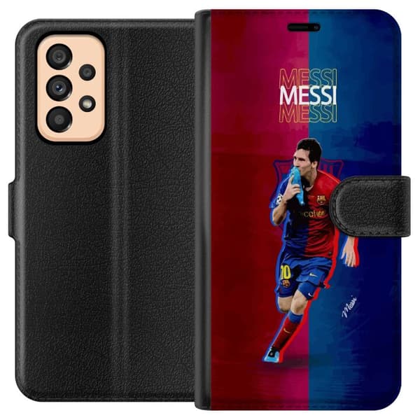 Yhteensopiva Lompakkokotelo Samsung Galaxy A53 5G Messi